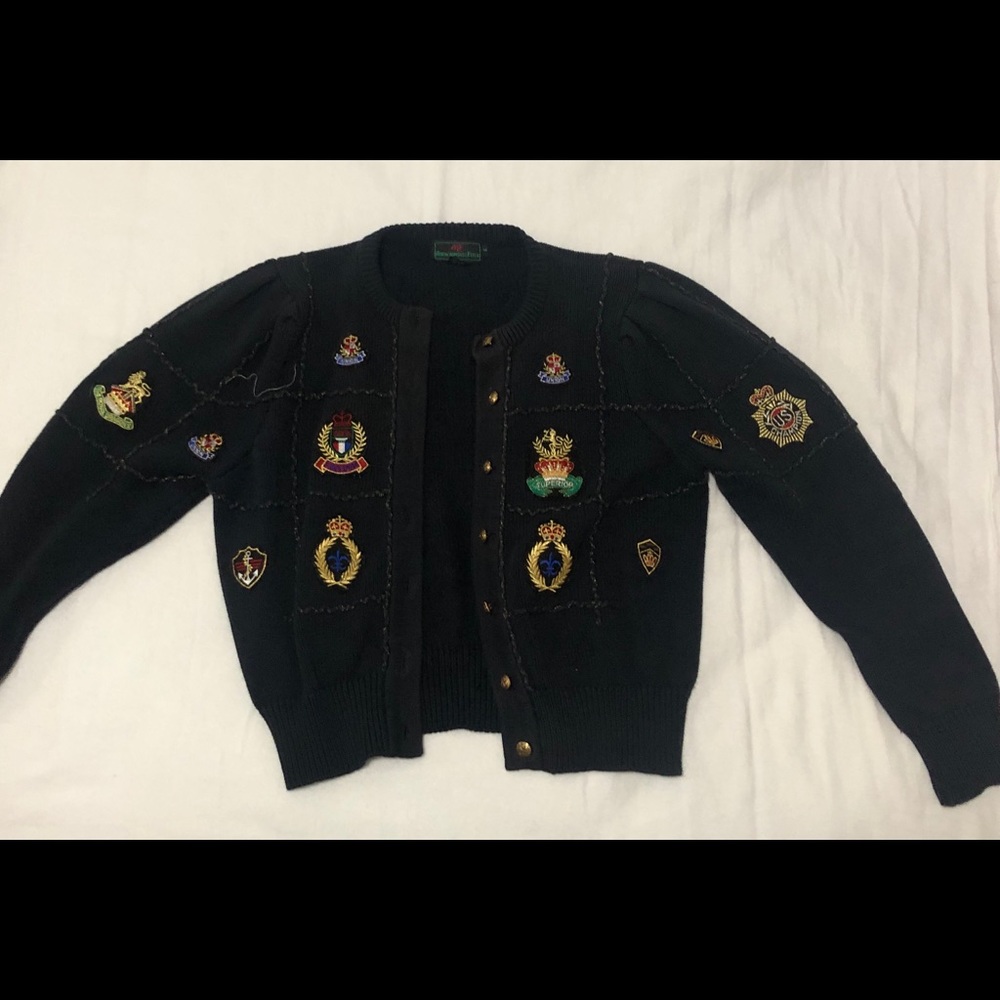 Quilted Abercrombie & Fitch cardigan